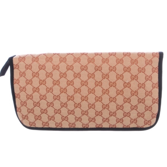 Authentic GUCCI X MLB Rare Slipper Pouch NWOT - Picture 4 of 13